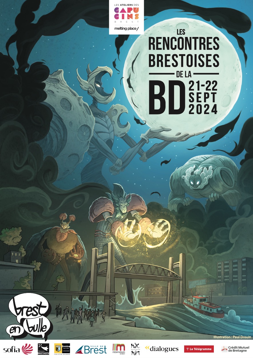 Les Rencontres Brestoises de la BD – du 21 au 22 septembre 2024